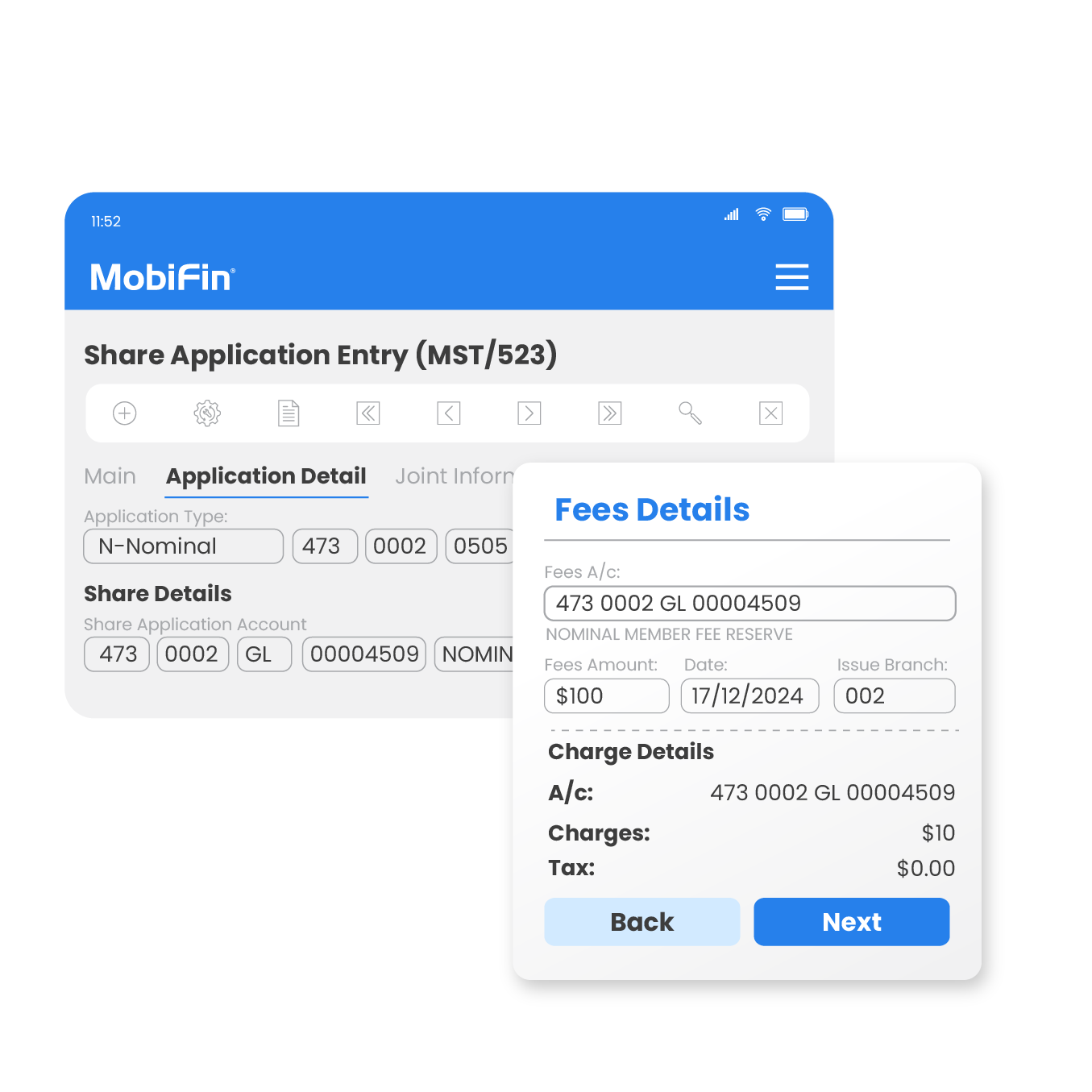 Corporate -Shares module