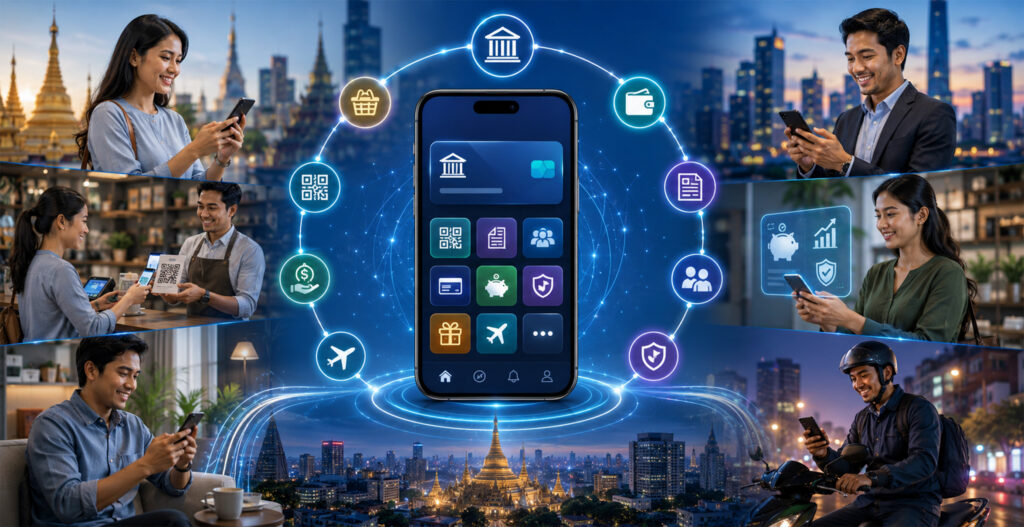 Why Myanmar Banks Need to Move from Multiple Apps to One SuperApp